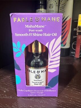 BRAND NEW Fable & Mane MahaMane™ Smooth & Shine Hair Oil~$23